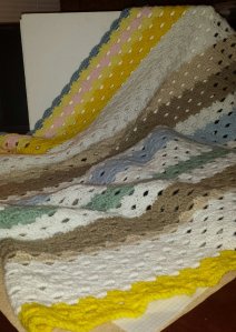 Day at the Beach baby afghan